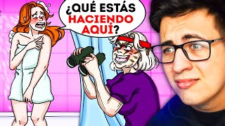 La suegra la siguió a la ducha! Oh no!