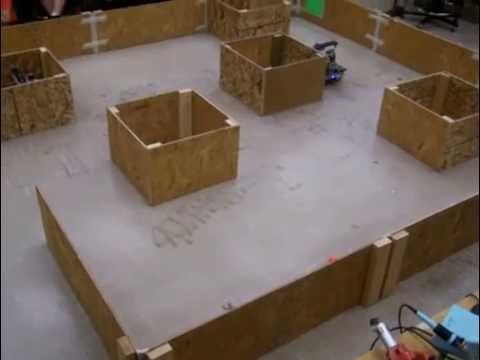 Real-time planning and re-planning with SLAM on a mobile robot (class demo)