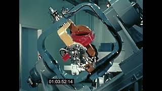 Apollo Motion Simulator Raw Footage 1965