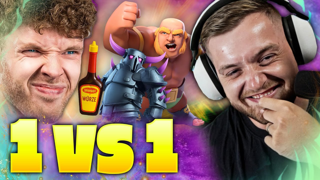 😂🤣 DAVID vs. GOLIATH oder ICH vs. BIGSPIN!!! 😁😂 Clash Royale HYPE 🥰