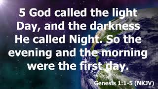 Genesis 1:1-5 (Learn English with the Bible / Aprenda inglés con la Biblia)