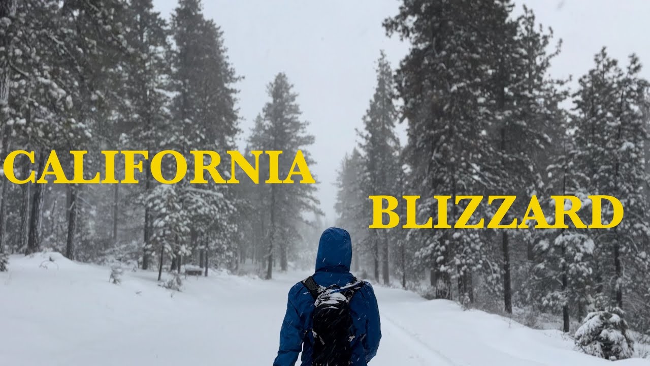 California Winter Storm: 60 INCHES of Snow in 48 HOURS - YouTube