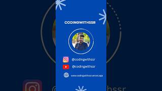 Counter App in 60 Seconds! #codingwithssr #coding #design #code #css #happy #shorts #shortsvideo #ui