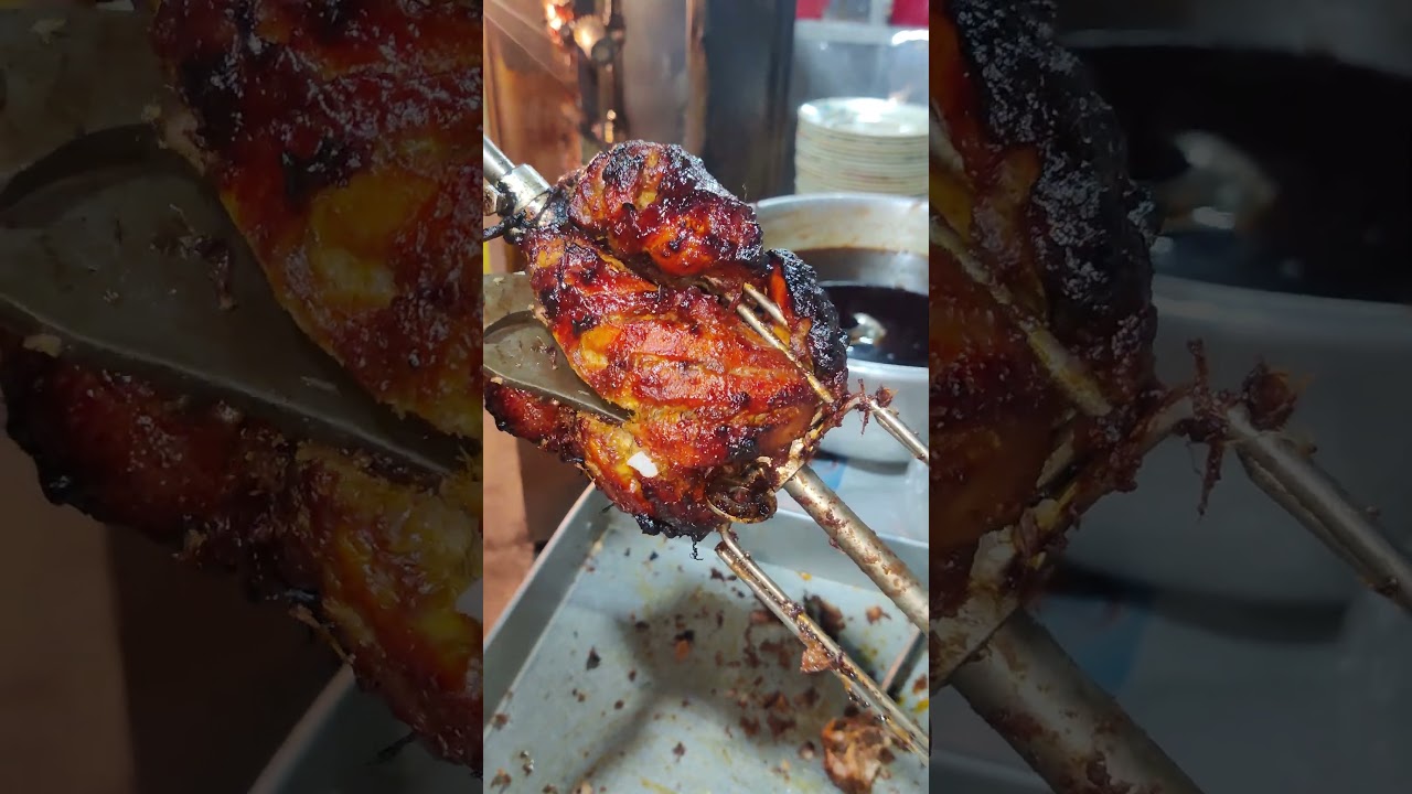 🇧🇩 Roadside Chicken Grill Cutting 