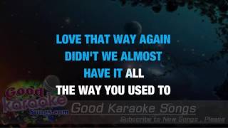 Didn't We Almost Have It All -  Whitney Houston (Lyrics Karaoke) [ goodkaraokesongs.com ]