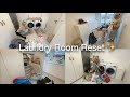 Satisfying Laundry Room Reset ✨ Cleaning Motivation ASMR Laundry Day From Messy ➝ Fresh &amp; Organized