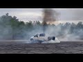 60 powerstroke burnout drift  rev limiter abuse compilation  pure sound rolling coal