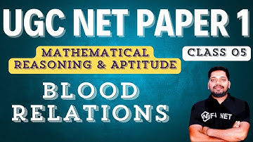 Blood Relations With Related PYQ । Mathematical Reasoning & Aptitude । UGC NET JRF Paper 1
