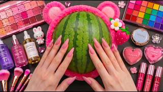 Asmr Makeup On Watermelon no Talking