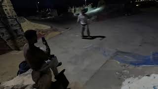 skateboarding at taghazout