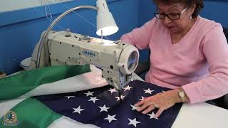 Saratoga Flag:  Applique Custom Flags & Banners • Sewing in U.S.A.