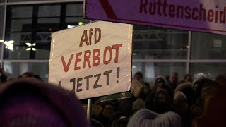 Demo gegen die AfD - "Bündnis Essen stellt sich quer" - 15. Januar 2024