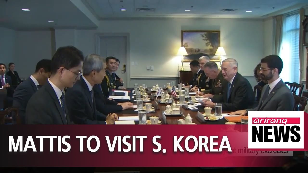 U.S. Secretary of Defense to visit S. Korea next week to discuss suspension
