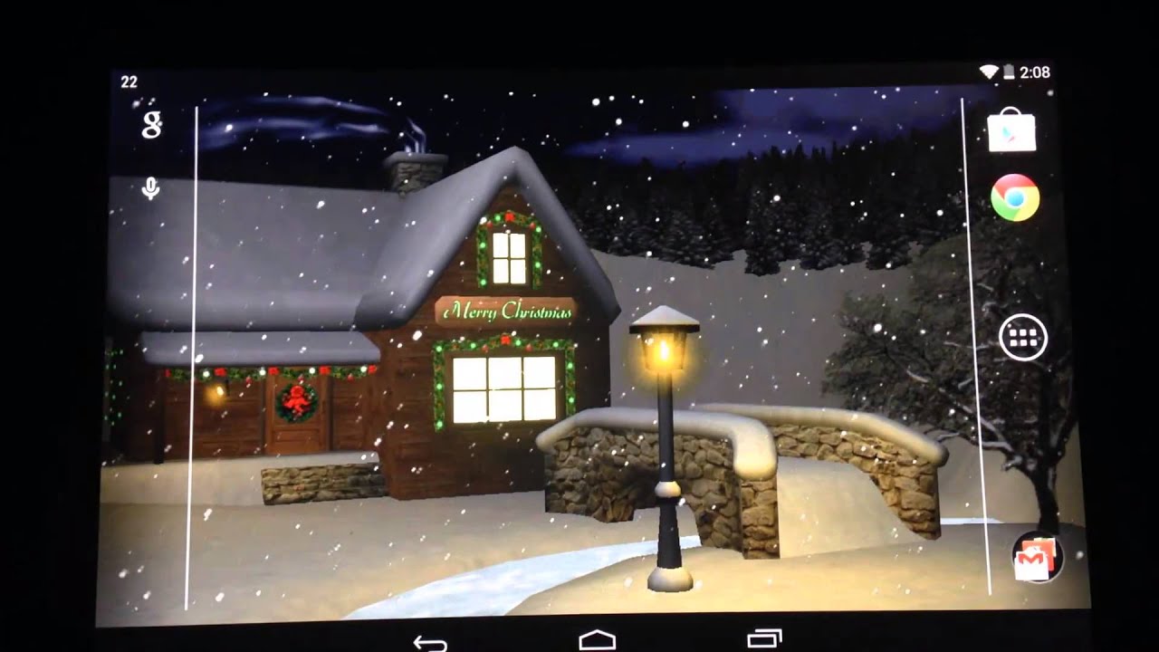 Christmas Day HD Wallpaper Android App Review