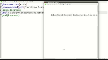 Make Commands in LaTeX