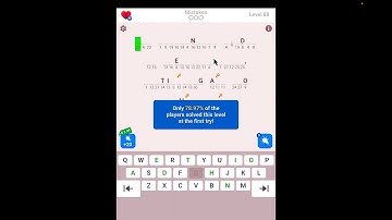Cryptogram: The Solution For Level 88! - Step by Step Word Brain Puzzle