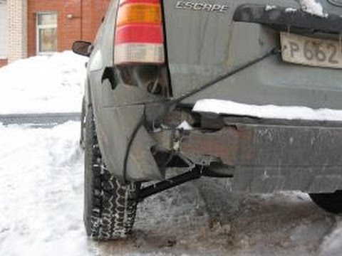 Как отремонтировать разбитый угол на бампере. How to repair a broken corner on the bumper