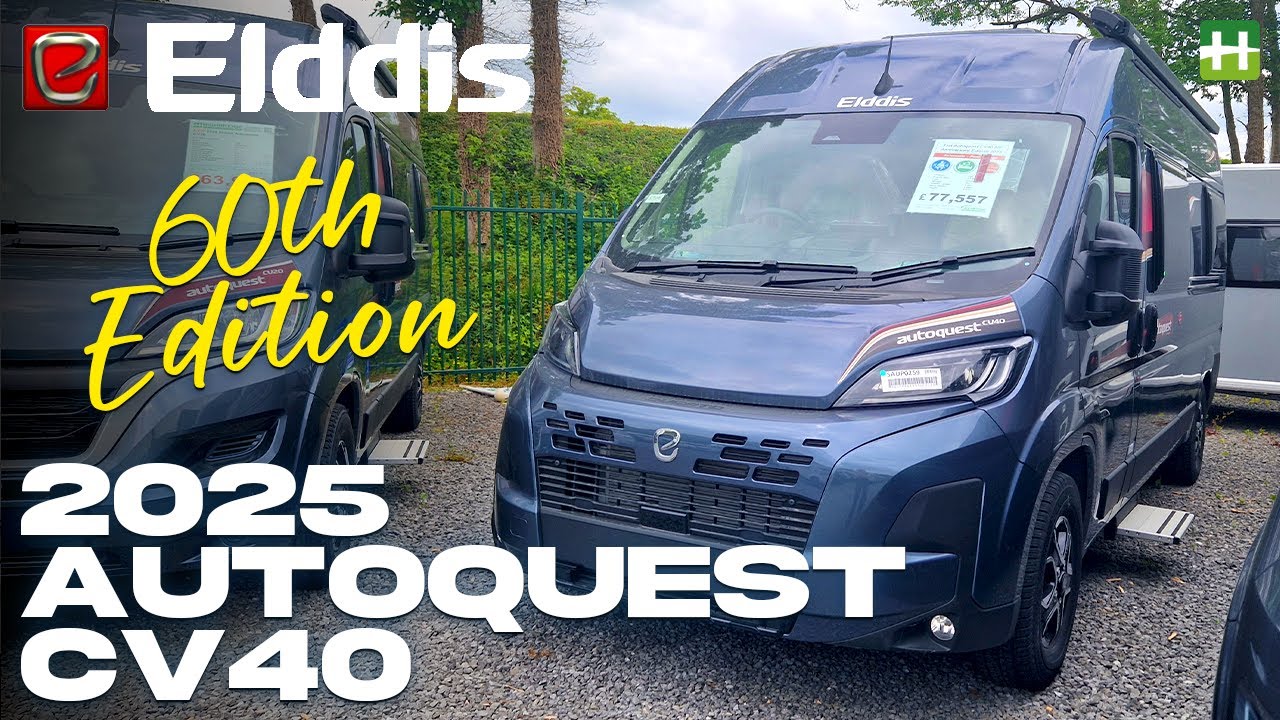 2025 Elddis Autoquest CV40 60th Edition | New Campervan Video Tour ...
