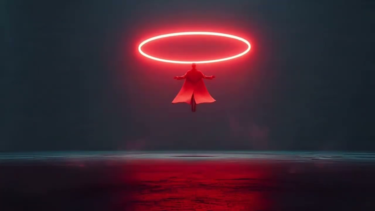 Standing Alone Under Neon Lights — Dark Synthwave for Quiet Thoughts and Deep Focus