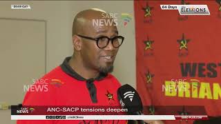 ANC-SACP tensions deepen