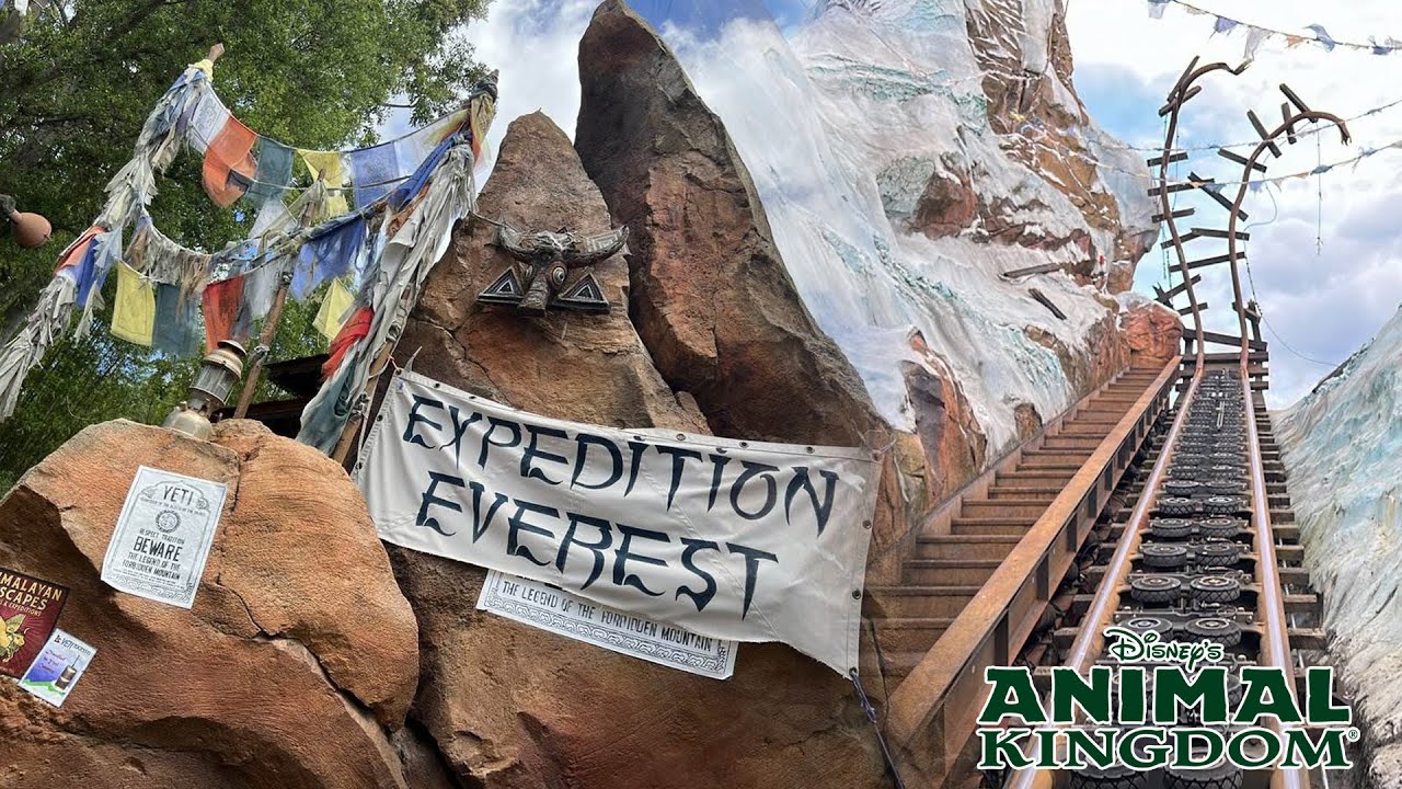 Animal Collider Ride Expedition Everest Ride POV | Full On-Ride Experience at Disney’s ...