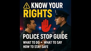 "When the Police Stop You: A Survival Guide for Citizens" #usa #legaladvice