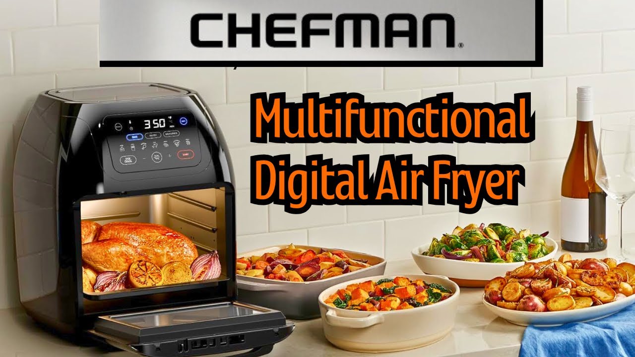 Chefman Multifunctional Digital Air Fryer Rotisserie, Dehydrator, Convection Oven Review