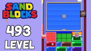 Sand Blocks Level 493 Walkthrough Solution