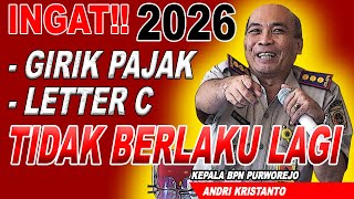 Belum Sertifikat ? AYO Daftar PTSL | INGAT ! Tahun 2026 Girik Petuk Letter C TIDAK BERFUNGSI LAGI !