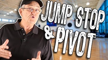 HOW TO JUMP STOP & PIVOT with the BASKETBALL! -- Shot Science Basketball