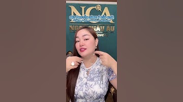 💫 Dây chuyền vàng Ý dấu ngã – Thiết kế lạ mắt, dài 4 tấc rưỡi, đeo lên duyên dáng - Ngọc Châu Âu