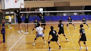 【国スポ近畿2025】少年男子 大阪 vs 奈良 第1セット ＜男子バレーボール＞