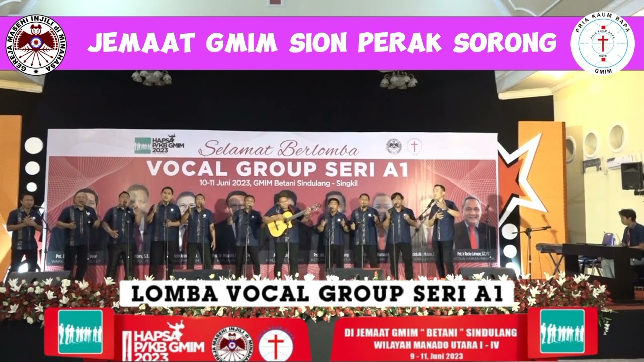 MELODY FROM HEAVEN (VOKAL GRUP JEMAAT GMIM SION PERAK SORONG)