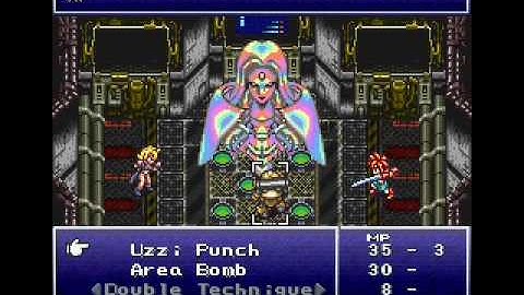 Chrono Trigger Low Level Game Atropos and Mother Brain