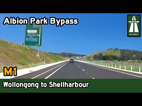 New Albion Park Bypass! Driving from Wollongong to Shellharbour via Princes Motorway [4K]