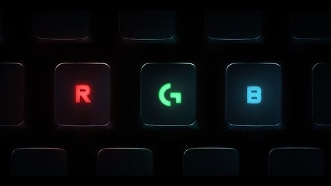 The Logitech G G810 Orion Spectrum- RGB and Gaming Profiles