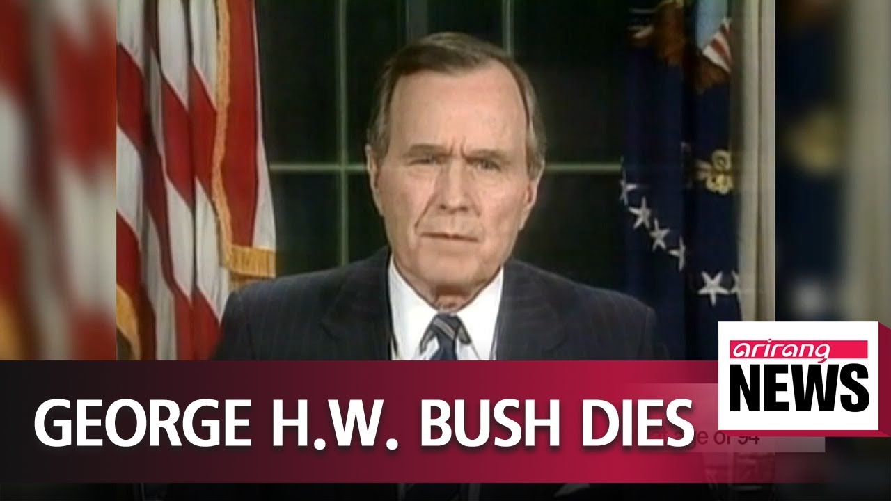 Former U.S. president George H.W. Bush has died at age of 94