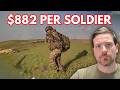 Ukraine S Brutal Exchange Rate 882 Per Soldier 