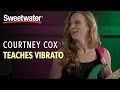 Courtney Cox Teaches Guitar Vibrato Techniques | Guitar Lesson