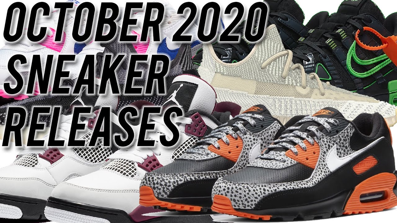 october 2020 sneaker releases