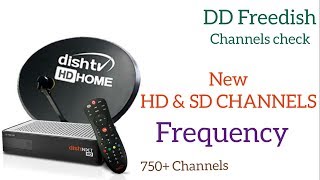 Dish TV - All HD and SD Channels Frequency - Channels check