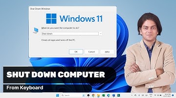 How to shut down computer with keyboard?