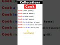 Collocation words with Cook