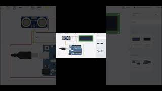 📟 Arduino Ultrasonic Sensor with I2C LCD | Tinkercad Simulation 🚀 #iot #arduinoprojects #arduino