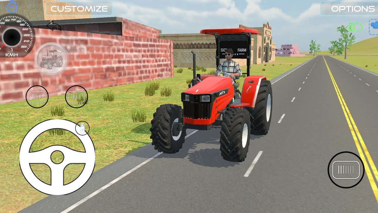 Tractor wala game video | Indian vehicles simulator 3d | Android gameplay malayalam
