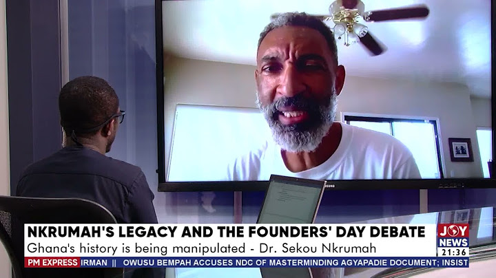 Napo's comment on Nkrumah: It's a ridiculous comparison - Dr. Sekou Nkrumah. #PMExpress