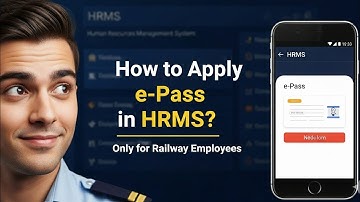 HRMS में पास अप्लाई करने का सही तरीका 😳| HRMS se Pass kaise apply karen | HRMS Rly pass kaise banaye