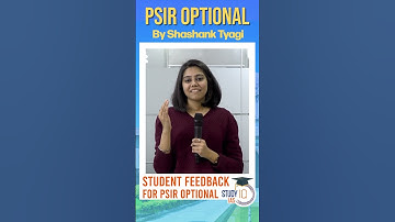 PSIR Optional Live Classes - Student Feedback #UPSC #IAS #CSE #IPS
