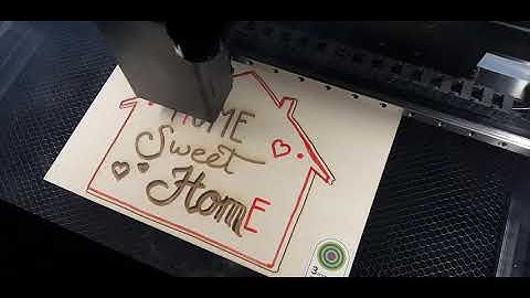 Makeblock Laserbox - Bring Sketch to Life - Test after new calibration