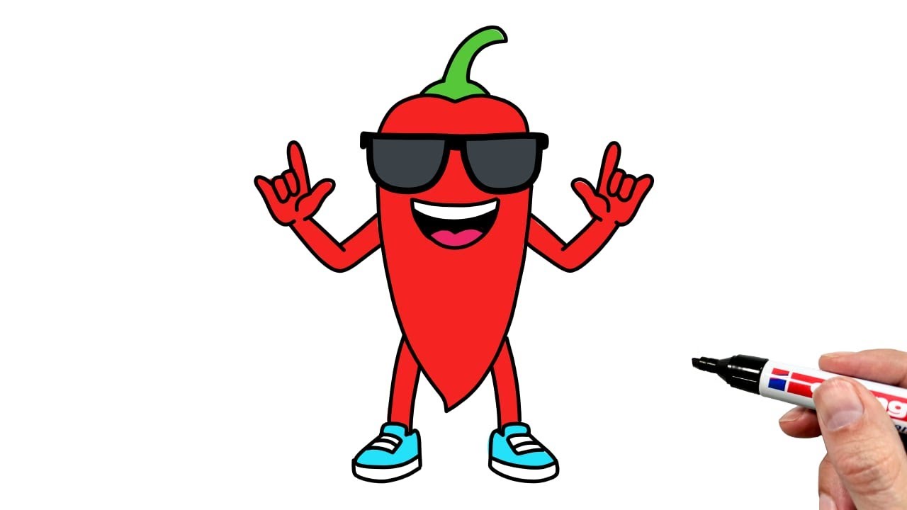 How to Draw Chillin Chili